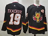 Flames 19 Matthew Tkachuk Black 2020-21 Reverse Retro Adidas Jersey,baseball caps,new era cap wholesale,wholesale hats